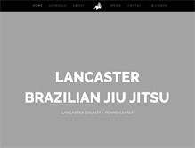 Tablet Screenshot of lancasterbjj.com